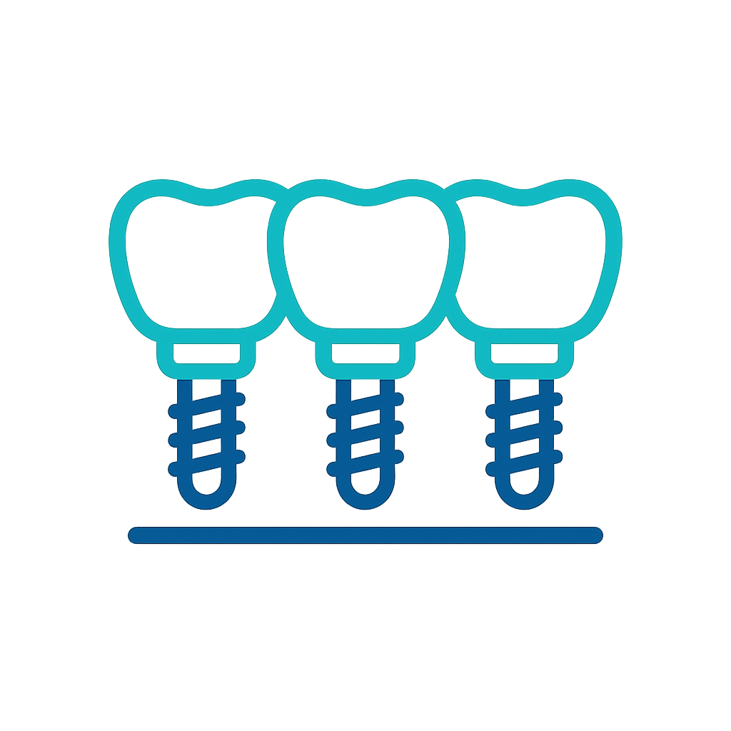Multiple Tooth Implants
